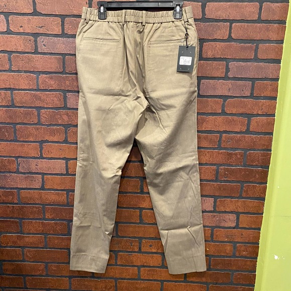 Ted Baker Men’s Jem Pant Khaki Size 35R NWT - Picture 2 of 11